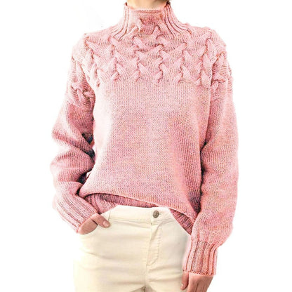 Pull Long Avec Col Roulé pour Femme | Idéal pour L’Hiver