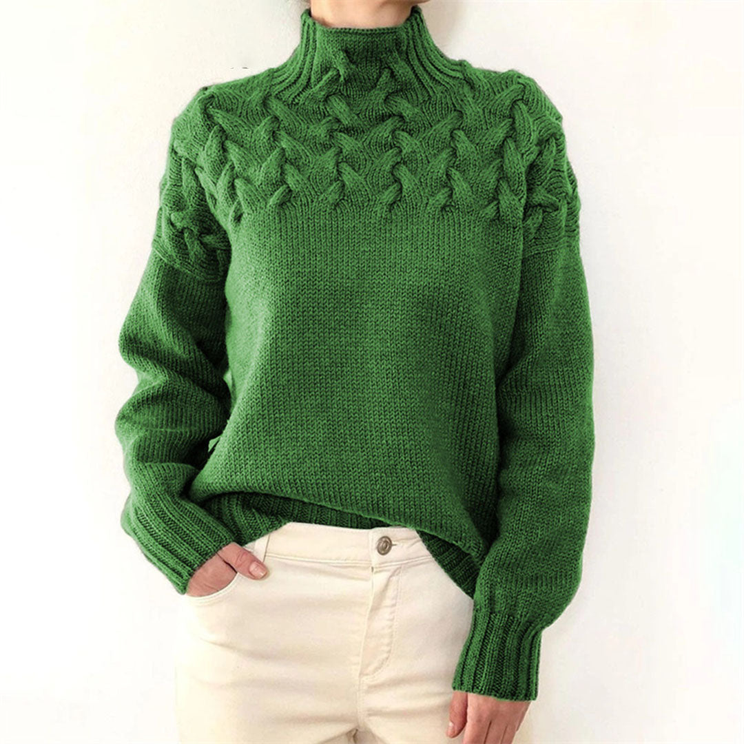 Pull Long Avec Col Roulé pour Femme | Idéal pour L’Hiver