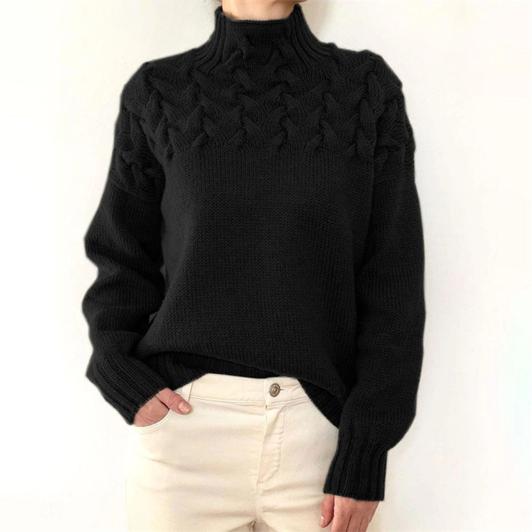 Pull Long Avec Col Roulé pour Femme | Idéal pour L’Hiver