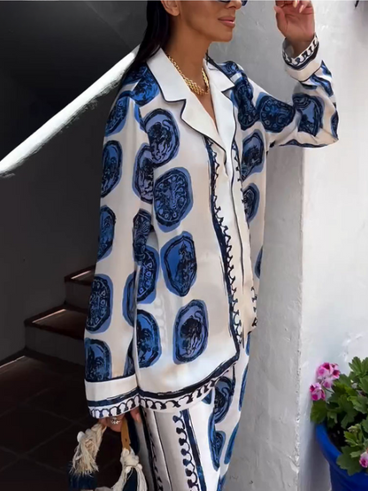 Ensemble Vintage À Coupe Classique pour Femmes | Idéal pour Les Journées Ensoleillées