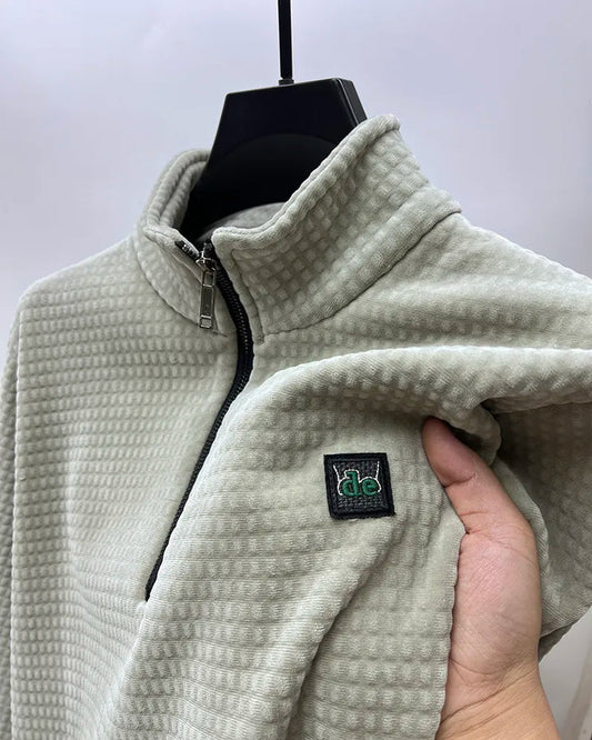 Pull à Demi-Zip pour Homme avec Coupe Confortable | Idéal pour les Journées Fraîches
