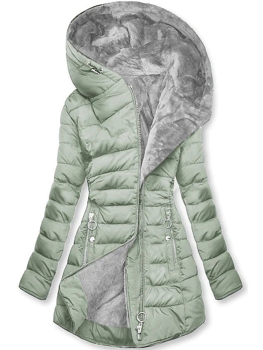 Manteau Long Femme Ceinturé | Élégant & Chaud | Tissu Doux Confortable