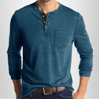 T-shirt À Manches Longues Pour Hommes Avec Coupe Ajustée | Idéal Pour Usage Quotidien