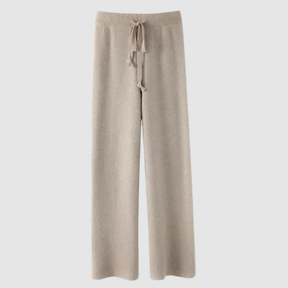 Pantalon à Taille Haute avec Jambe Large pour Femme | Idéal pour le Quotidien et les Loisirs