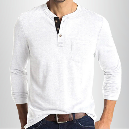 T-shirt À Manches Longues Pour Hommes Avec Coupe Ajustée | Idéal Pour Usage Quotidien