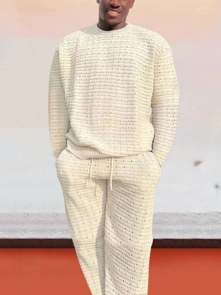 Ensemble Deux Pièces avec Sweat à Manches Longues et Pantalon pour Homme | Idéal pour Un Usage Quotidien