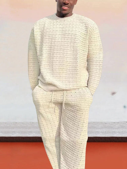 Ensemble Deux Pièces avec Sweat à Manches Longues et Pantalon pour Homme | Idéal pour Un Usage Quotidien