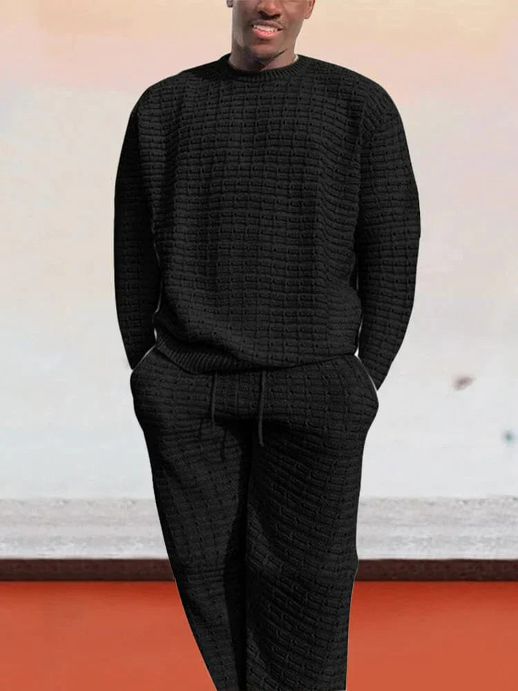 Ensemble Deux Pièces avec Sweat à Manches Longues et Pantalon pour Homme | Idéal pour Un Usage Quotidien