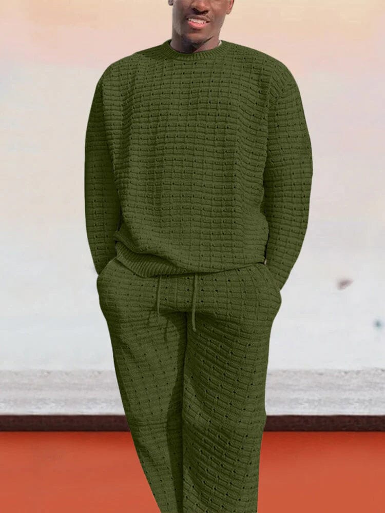 Ensemble Deux Pièces avec Sweat à Manches Longues et Pantalon pour Homme | Idéal pour Un Usage Quotidien