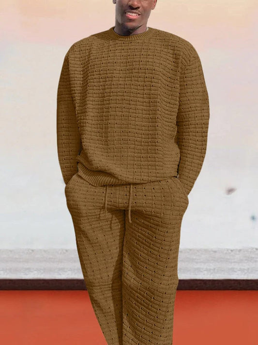 Ensemble Deux Pièces avec Sweat à Manches Longues et Pantalon pour Homme | Idéal pour Un Usage Quotidien