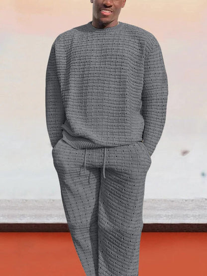 Ensemble Deux Pièces avec Sweat à Manches Longues et Pantalon pour Homme | Idéal pour Un Usage Quotidien