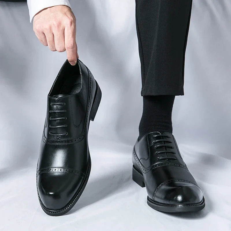 Chaussures de ville à lacets pour hommes