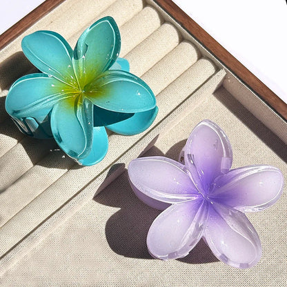 Pince À Cheveux Avec Motif Floral Dégradé Pour Femmes | Idéale Pour Les Coiffures D’Été