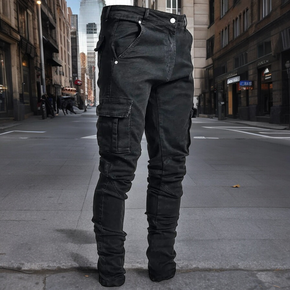 Jean Décontracté pour Homme avec Coupe Classique | Idéal pour Un Usage Quotidien