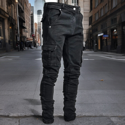 Jean Décontracté pour Homme avec Coupe Classique | Idéal pour Un Usage Quotidien