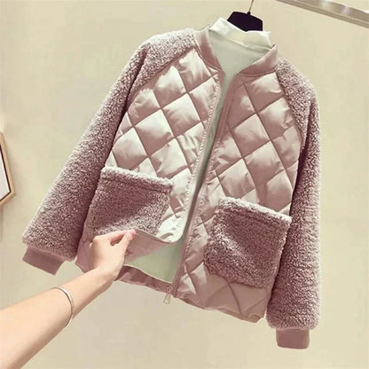 Manteau d’Hiver à Double Boutonnage avec Coupe Ajustée pour Femme | Idéal pour Temps Froid