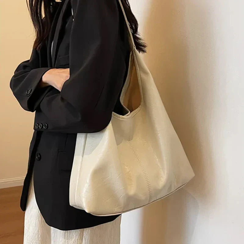 Sac À Épaule avec Grande Capacité Et Poignée Large pour Femme | Idéal pour L’Usage Quotidien Et Les Sorties