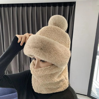 Ensemble Bonnet Et Cache-Cou Tricoté pour Adultes | Idéal pour L’Hiver