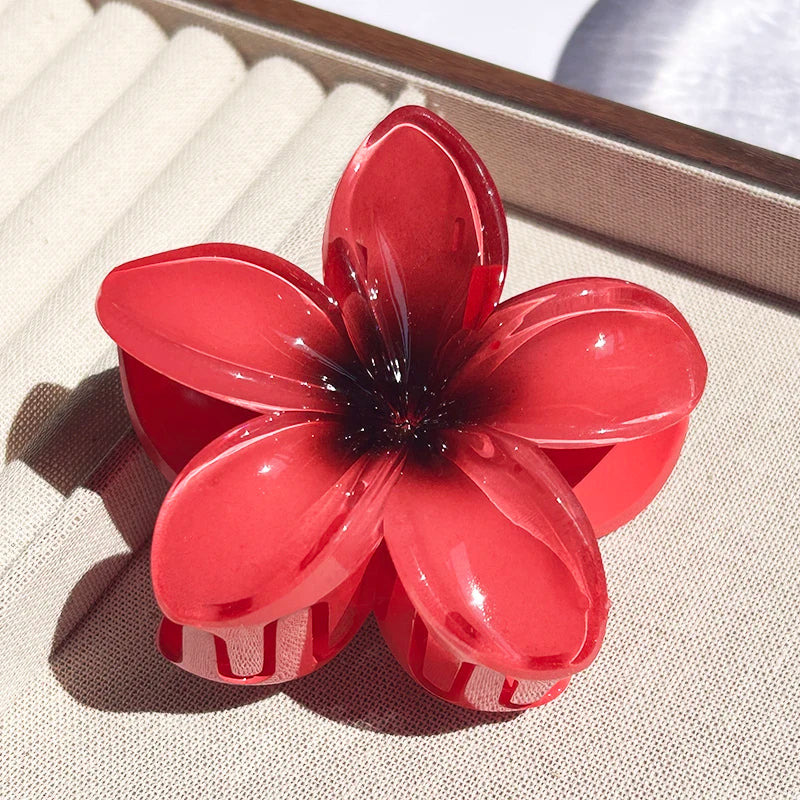 Pince À Cheveux Avec Motif Floral Dégradé Pour Femmes | Idéale Pour Les Coiffures D’Été