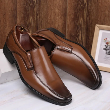 Mocassins à bout carré pour hommes