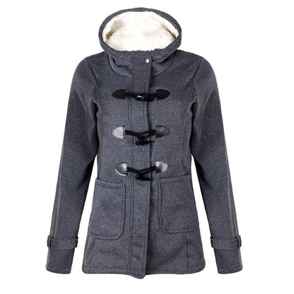 Manteau Long À Capuche pour Femme | Idéal pour Hiver