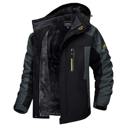 Veste Extérieure avec Capuche Réglable pour Homme | Idéale pour les Activités de Plein Air