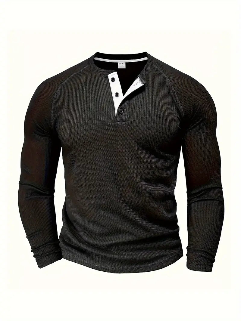 Chemise À Manches Longues Avec Coupe Régulière Pour Hommes | Idéal Pour Un Usage Quotidien