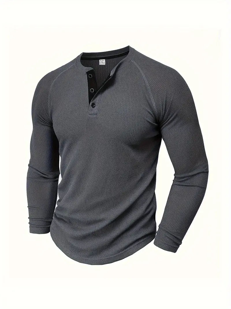 Chemise À Manches Longues Avec Coupe Régulière Pour Hommes | Idéal Pour Un Usage Quotidien