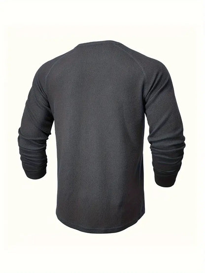 Chemise À Manches Longues Avec Coupe Régulière Pour Hommes | Idéal Pour Un Usage Quotidien