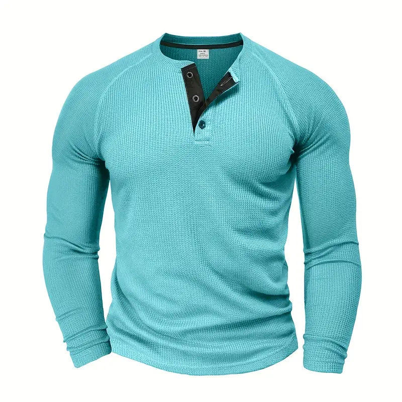 Chemise À Manches Longues Avec Coupe Régulière Pour Hommes | Idéal Pour Un Usage Quotidien