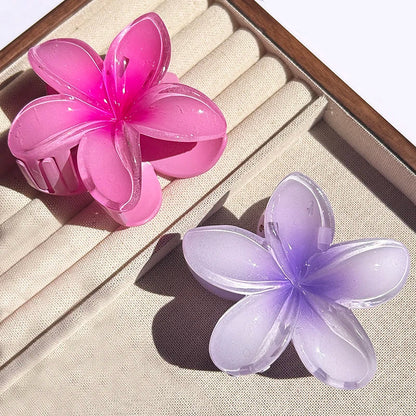 Pince À Cheveux Avec Motif Floral Dégradé Pour Femmes | Idéale Pour Les Coiffures D’Été
