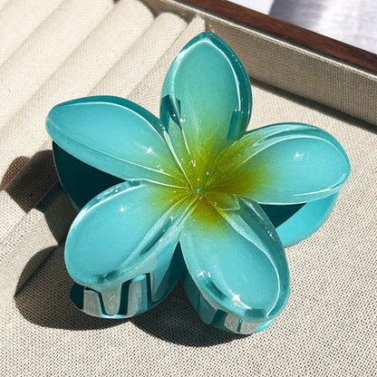 Pince À Cheveux Avec Motif Floral Dégradé Pour Femmes | Idéale Pour Les Coiffures D’Été