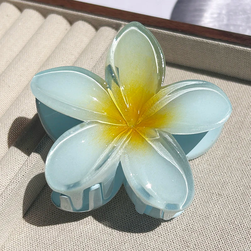 Pince À Cheveux Avec Motif Floral Dégradé Pour Femmes | Idéale Pour Les Coiffures D’Été