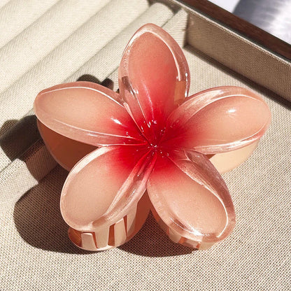 Pince À Cheveux Avec Motif Floral Dégradé Pour Femmes | Idéale Pour Les Coiffures D’Été