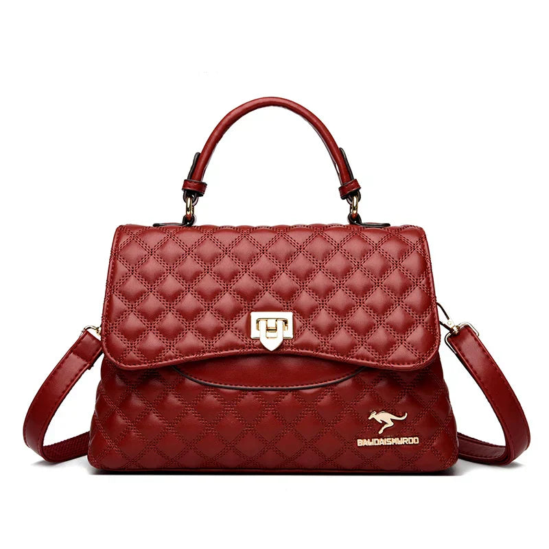 Sac À Main Matelassé Avec Compartiment Intérieur Et Bandoulière Amovible Pour Femme | Idéal Pour Un Usage Quotidien