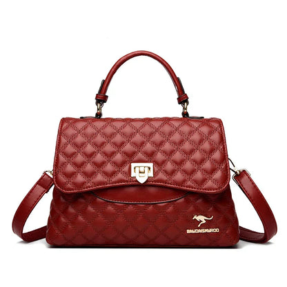Sac À Main Matelassé Avec Compartiment Intérieur Et Bandoulière Amovible Pour Femme | Idéal Pour Un Usage Quotidien
