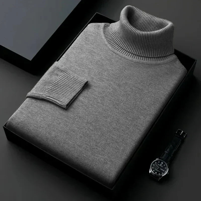 Pull à col roulé pour hommes