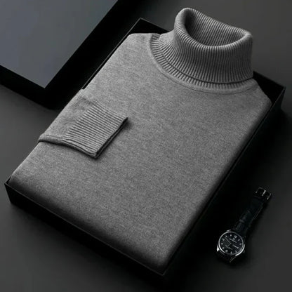 Pull à col roulé pour hommes