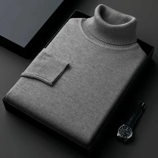 Pull à col roulé pour hommes