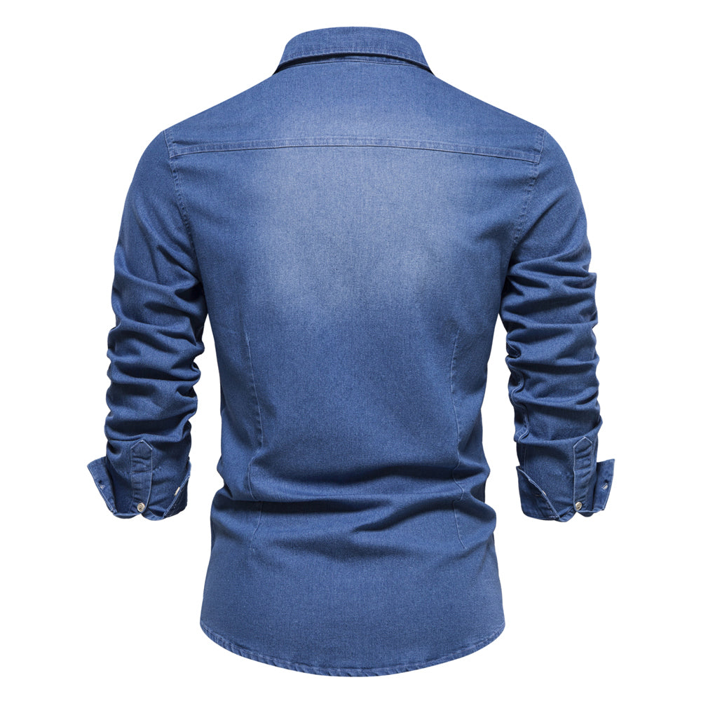 Chemise À Manches Longues Avec Coupe Classique Pour Hommes | Idéal Pour Un Usage Quotidien