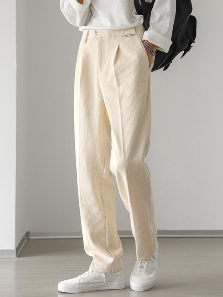 Pantalon Loose Fit pour Homme avec Taille Standard | Idéal pour les Occasions Formelles et Décontractées