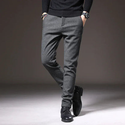 Pantalon Slim à Coupe Ajustée avec Poches pour Homme | Idéal pour un Usage Quotidien