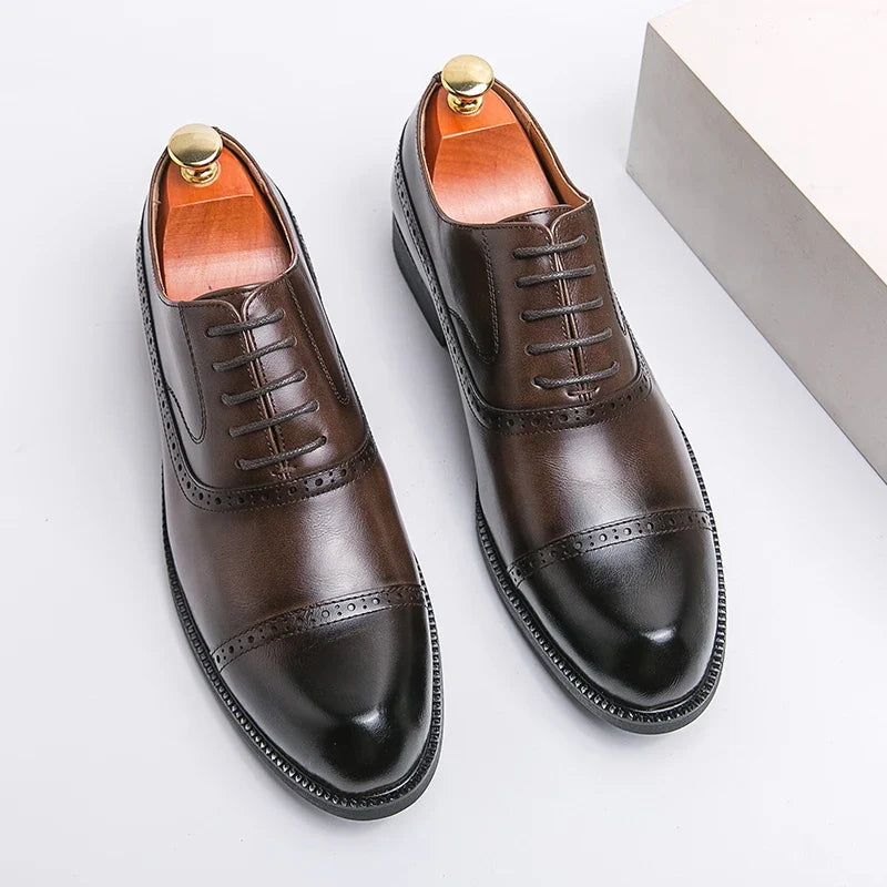 Chaussures de ville à lacets pour hommes