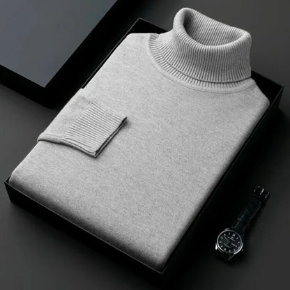 Pull à col roulé pour hommes