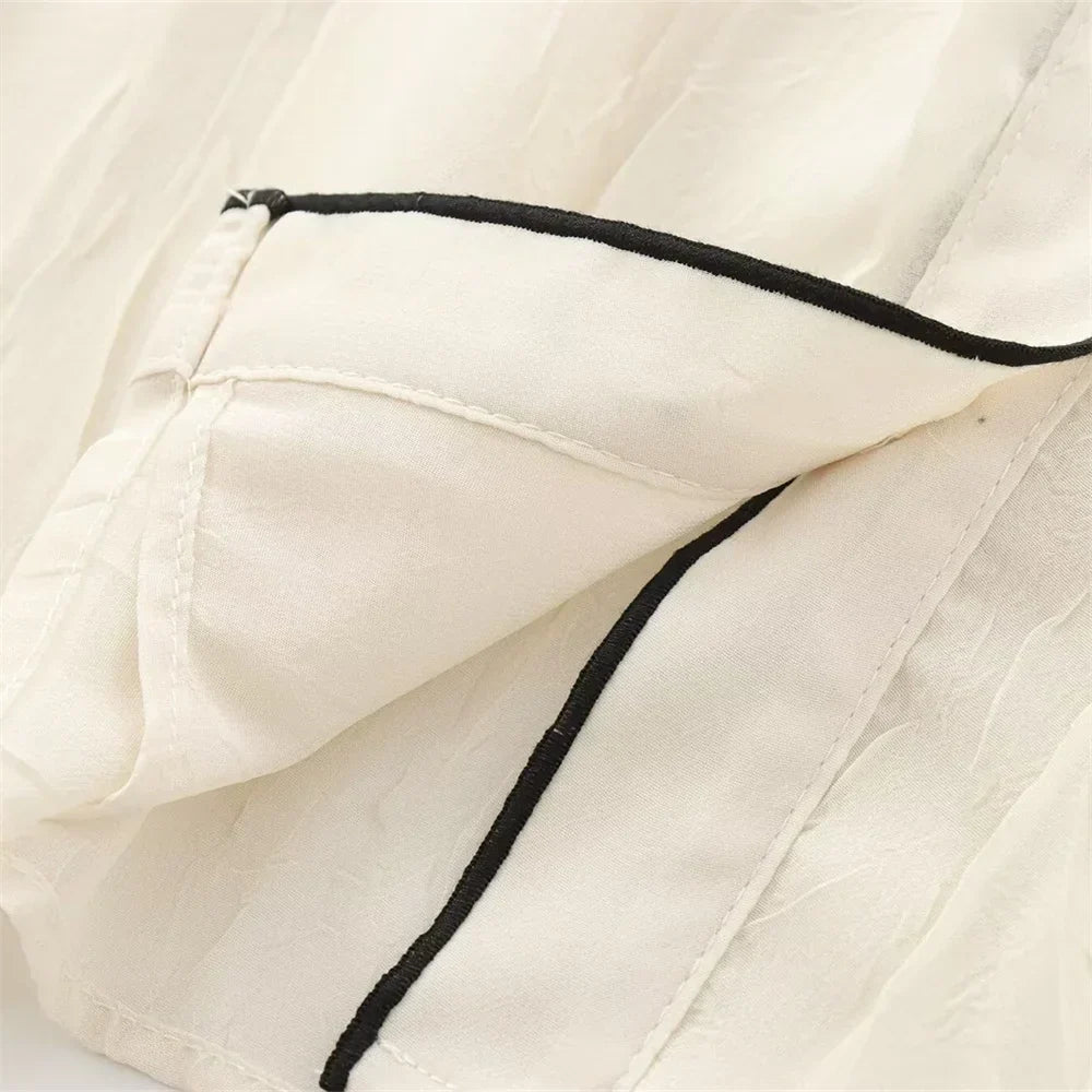 Blouse À Manches Longues Avec Coupe Ajustée Pour Femme | Idéale Pour Usage Quotidien Et Professionnel