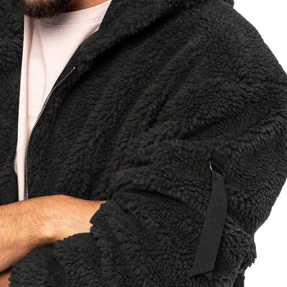Veste Zippée avec Capuche et Poche sur Manche pour Adultes | Idéale pour l’Hiver