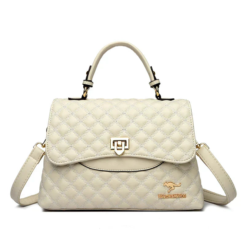 Sac À Main Matelassé Avec Compartiment Intérieur Et Bandoulière Amovible Pour Femme | Idéal Pour Un Usage Quotidien