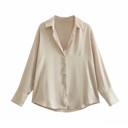 Blouse À Manches Longues Avec Coupe Ajustée Pour Femme | Idéale Pour Usage Quotidien Et Professionnel