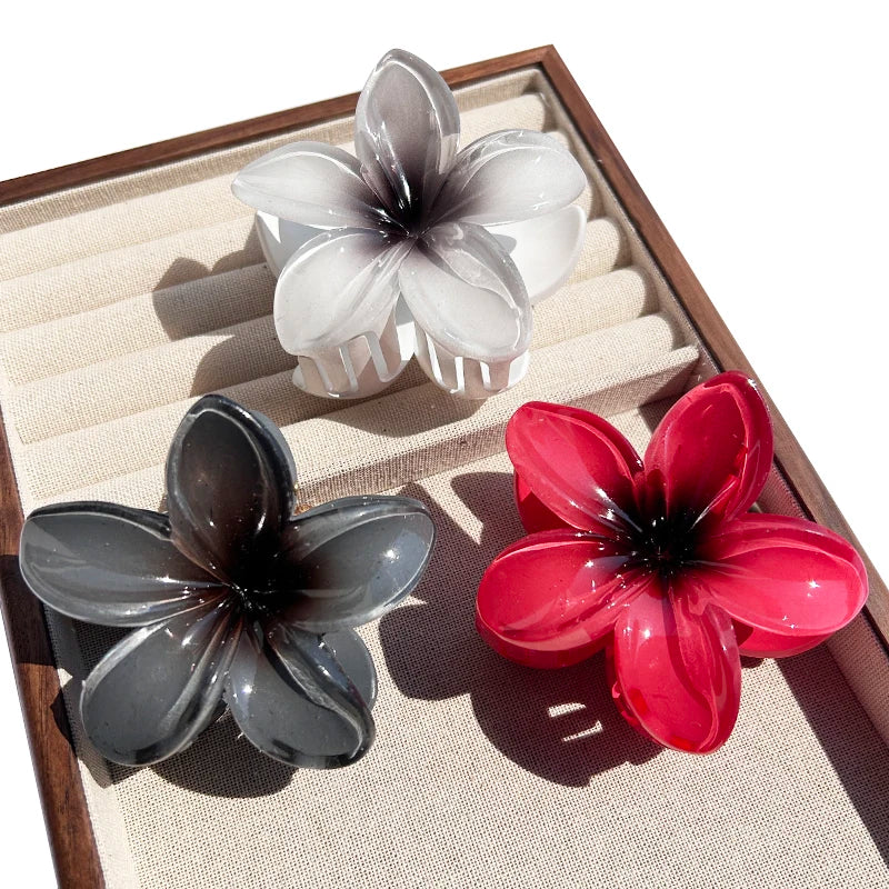 Pince À Cheveux Avec Motif Floral Dégradé Pour Femmes | Idéale Pour Les Coiffures D’Été