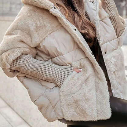 Manteau d’Hiver avec Manches Longues pour Femme | Idéal pour l’Automne et l’Hiver